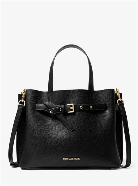 michael kors emilia black|Michael Kors emilia bag large.